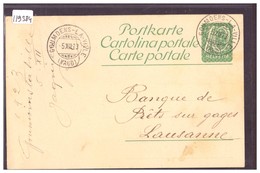 ENTIER POSTAL - GANZSACHE - CACHET " GOUMOËNS LA VILLE " - TB - Goumoëns