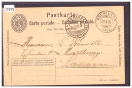 ENTIER POSTAL - GANZSACHE - CACHET " BUCHILLON " - TB - Buchillon