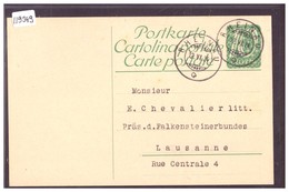 ENTIER POSTAL - GANZSACHE - CACHET  " RHEINAU " - SONDERSTEMPEL - TB - Rheinau