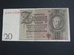 20 Zwanzig Reichmark - Berlin  1924 - Reichsbanknote - Germany **** EN ACHAT IMMEDIAT **** - 50 Mark