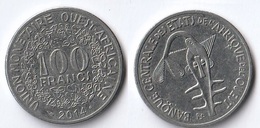 Etats De L'Afrique De L'Ouest Côte D'Ivoire 100 Francs CFA XOF 2014 Usée Coté Pile (v) - Côte-d'Ivoire