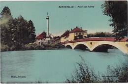 Haute Savoie : BONNEVILLE : Pont Sur L'arve ( Glaçée ) - Bonneville