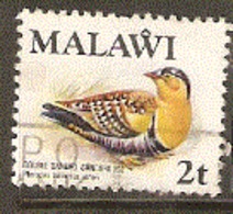 Malawi  1975   SG  474   Double Banded Sand Grouse  Fine Used - Perdiz Pardilla & Colín