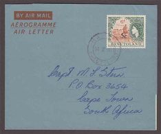 Basutoland - 1961 - QEII, Overprinted, Herd Boy With Lesiba - Aerogramme, Air Letter - 1933-1964 Colonie Britannique