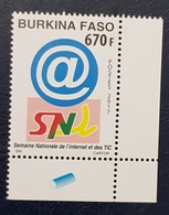 BURKINA FASO 2017 SEMAINE NATIONALE INTERNET TIC EMAIL COURRIEL COMPUTER  PC COMPUTERS INFORMATIQUE TICS  MNH - Burkina Faso (1984-...)