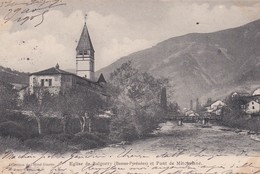 Eglise De BAÏGORRY (64) Rue De La Mairie Et Pont De La Mitchelené - Sonstige & Ohne Zuordnung