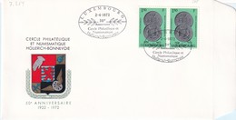 Luxembourg 1972. - 50 Anniversaire Cercle Phil. Hollerich-Bonnevoie (7.289) - Covers & Documents