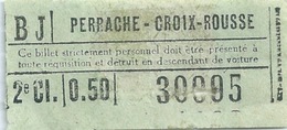 Perrache Croix-Rousse Ticket 2ème Classe - Europa