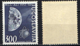 JUGOSLAVIA - 1958 - Intl. Geophysical Year, 1957-58 - MNH - Poste Aérienne