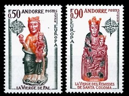 (017) Andorra / Andorre  Europa Cept 1974 / Art / Sculptures  ** / Mnh  Michel 258-259 - Other & Unclassified