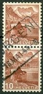 Schweiz Suisse 1942: Chillon Rolle Rouleaux Coil Zu 257RM.01 Mi 363bR (No. G1410) Mit O HORGEN 18 MAI 44 (Zu CHF 6.50) - Rouleaux