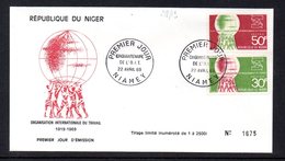 Niger 0218/19 Fdc Organisation Internationale Du Travail - ILO