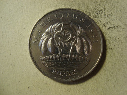 MONNAIE MAURICE 5 RUPEES 1991 - Mauritius