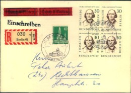 1960, Einschreiben/Eilboten Mit Sonderstempel BERLIN 61 - Unclassified