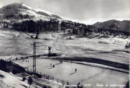 Sestriere - Pista Di Pattinaggio - Formato Grande Viaggiata – E 14 - Mole Antonelliana