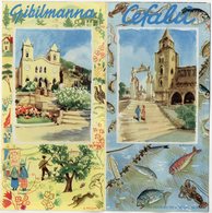 VP16.513 - Dépliant Touristique - SICILE ( Italie ) CEFALÜ - GIBILMANNA - Toeristische Brochures