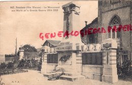 87 -  BESSINES - LE MONUMENT AUX MORTS DE LA GRANDE GUERRE  1914-1918 - Bessines Sur Gartempe