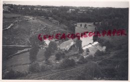 87 -  BESSINES - L' ECLUSE DE VILLARS - MOULIN - RARE CARTE PHOTO BOUREAU LIMOGES - Bessines Sur Gartempe