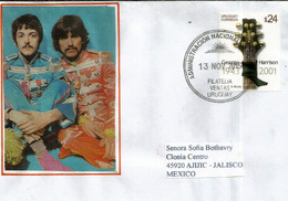 Hommage à George Harrison, émission De L'Uruguay, Sur Lettre Adressée Au Mexique - Musica