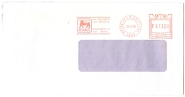 ATM RMS Delhaize Leeuw Lion Osseghemstraat Brussel B9977  30.05.1988 - Otros & Sin Clasificación