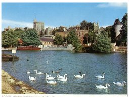 (19) Postcard - UK - Windsor River And Castle - Windsor