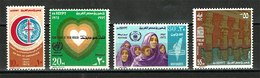 Egypt - 1972 - UN - United Nation Day - WHO - Refugees - Save Philae - MNH** - Aegyptologie