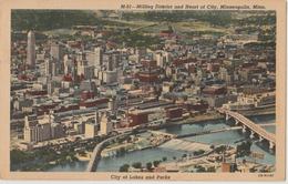 Minneapolis MN 1942 Linen Postcard - Minneapolis