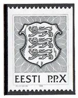 Estonia 1992 .Definitive (COA).1v:PPX -grey Black. In Coil, 022-  Michel # 192 - Estland