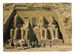EGYPTE---ABU-SEMBE---The Temple Of ABU-SEMBEL---voir 2 Scans - Tempels Van Aboe Simbel