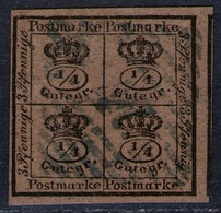 47 Wolfenbüttel Auf 4/4 Silbergroschen Hellbraun - Braunschweig Nr. 9 B Z - Tadellos - Attest BPP - Brunswick