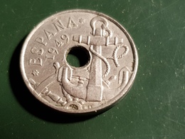 50 Pesetas 1949 - 50 Centimos