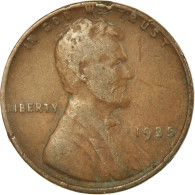 Monnaie, États-Unis, Lincoln Cent, Cent, 1935, U.S. Mint, Philadelphie, TTB - 1909-1958: Lincoln, Wheat Ears Reverse