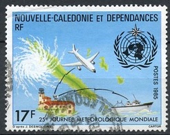 Nouvelle Calédonie - Neukaledonien - New Caledonia 1985 Y&T N°500 - Michel N°(?) (o) - 17f Journée Météorologique - Used Stamps