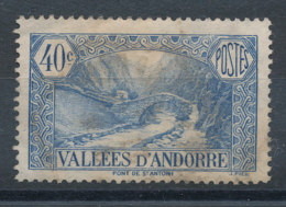 Andorre  N°33 Pont De Saint-Antoine - Used Stamps