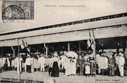 Madagascar Tamatave Le Marché Un Jour De Fête - Madagascar