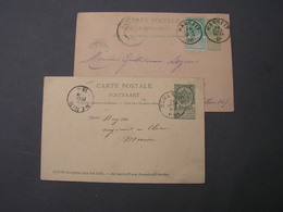 Belgien 2    Alte Belege  Hasselt Und Somergem - Postales [1871-09]
