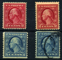 Estados Unidos Nº 168, 171b, 171b. Año 1908/9 - Unused Stamps