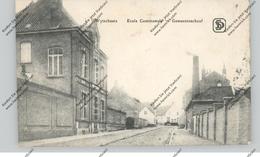 B 8953 HEUVELLAND - WIJTSCHATE, Gemeenteschool, 1917, Deutsche Feldpost - Heuvelland