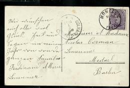 Carte Fantaisie  Obl. MONTZEN 01/01/1921  Pour Dolhain - Limbourg - Sonstige