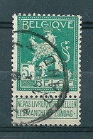 110 Gestempeld GENT - GAND 7A - COBA 4 Euro - 1912 Pellens