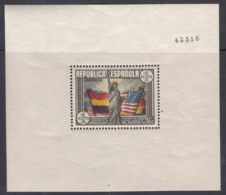 Spain 1938 Mi#Block 3 Mint Never Hinged - Unused Stamps