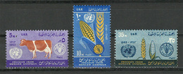 Egypt - 1963 - ( UN - FAO “Freedom From Hunger” Campaign ) - MNH (**) - Against Starve