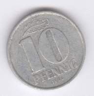 DDR 1965: 10 Pfennig, KM 10 - 10 Pfennig