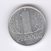 DDR 1961: 1 Pfennig, KM 8 - 1 Pfennig