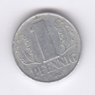 DDR 1961: 1 Pfennig, KM 8 - 1 Pfennig