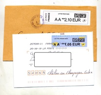 Lettre + Devant Vignette AA - Autres & Non Classés