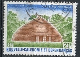 Nouvelle Calédonie - Neukaledonien - New Caledonia 1988 Y&T N°554 - Michel N°824 (o) - 21f Case De Nathalo - Oblitérés