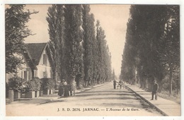 16 - JARNAC - L'Avenue De La Gare - JSD 2674 - Jarnac