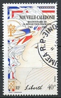 Nouvelle Calédonie - Neukaledonien - New Caledonia 1989 Y&T N°579 - Michel N°(?) (o) - 40f Bicentaire De La Révolution - Oblitérés