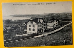 9863  - Auvernier Hôtel Bellevue Arnold Clerc Propriétaire - Auvernier